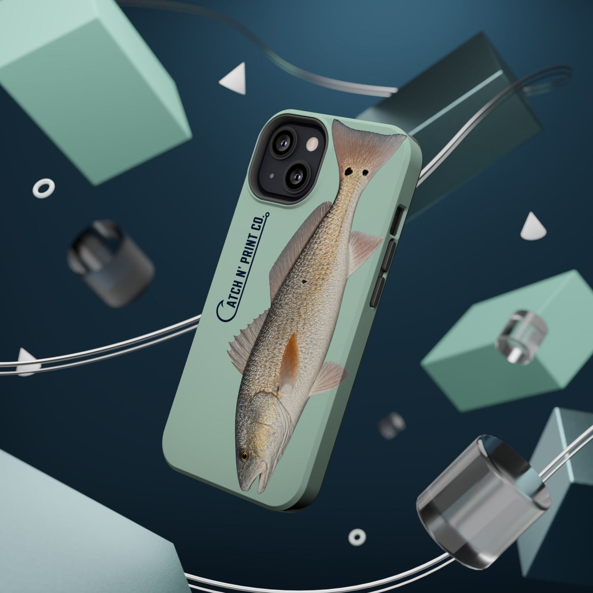 Red Drum Phone Case | Original Fish, Seafoam, Catch N' Print Co.