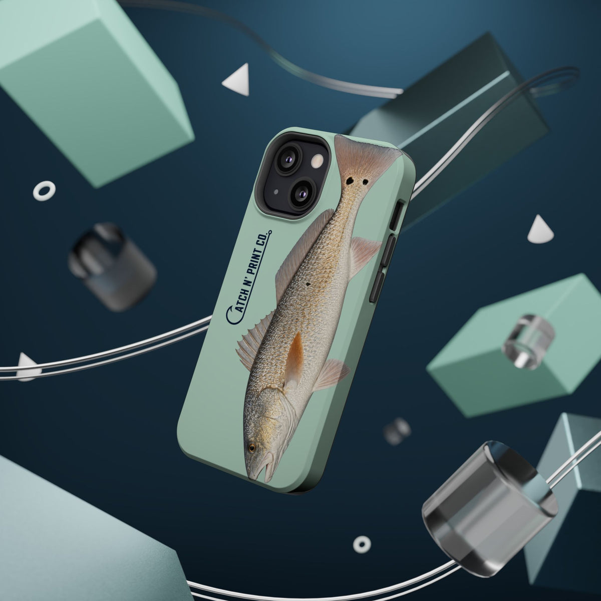 Red Drum Phone Case | Original Fish, Seafoam, Catch N' Print Co.