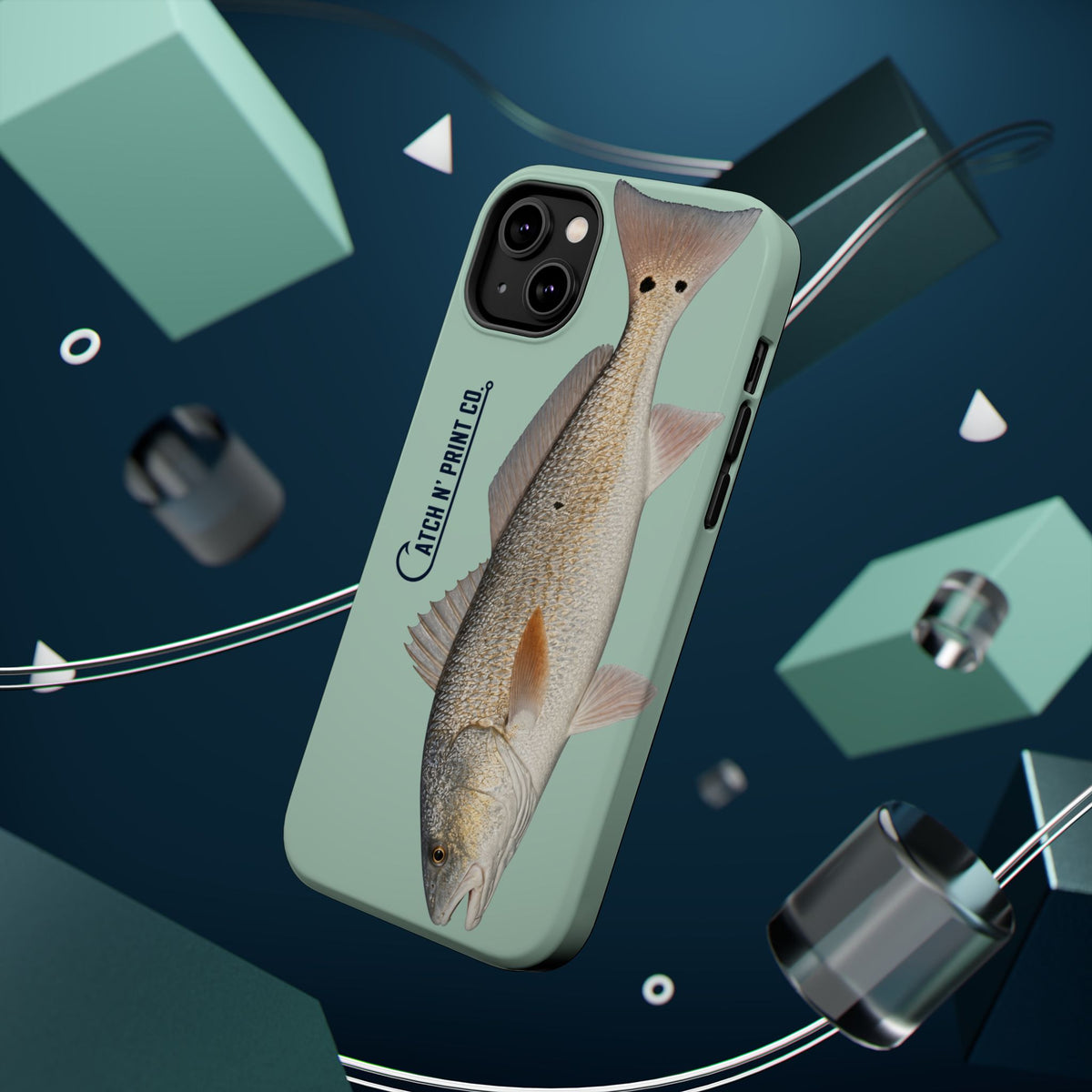 Red Drum Phone Case | Original Fish, Seafoam, Catch N' Print Co.