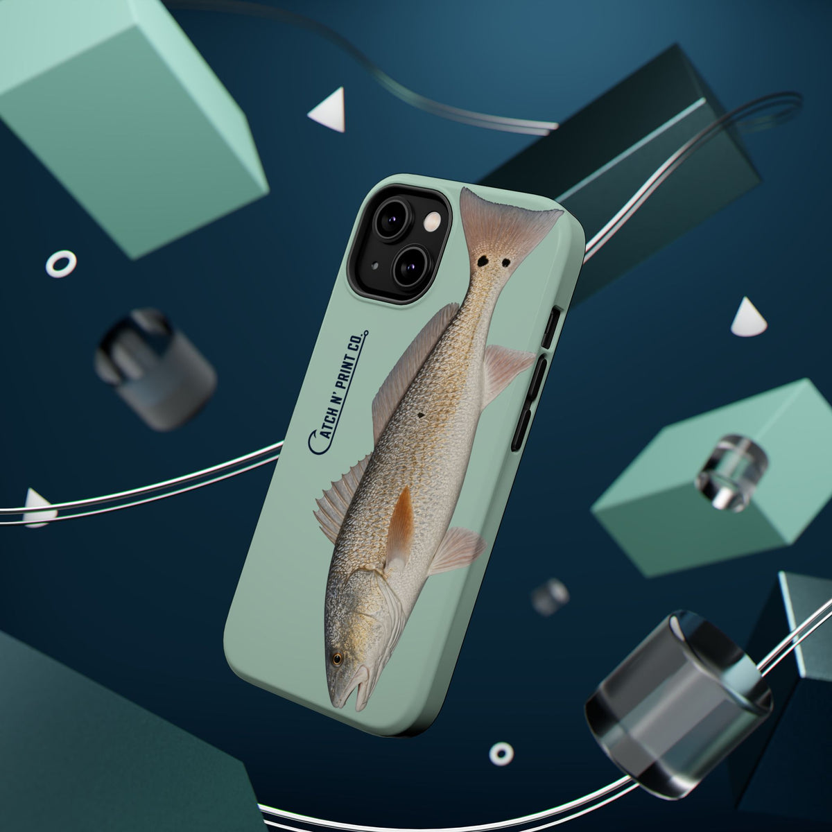 Red Drum Phone Case | Original Fish, Seafoam, Catch N' Print Co.