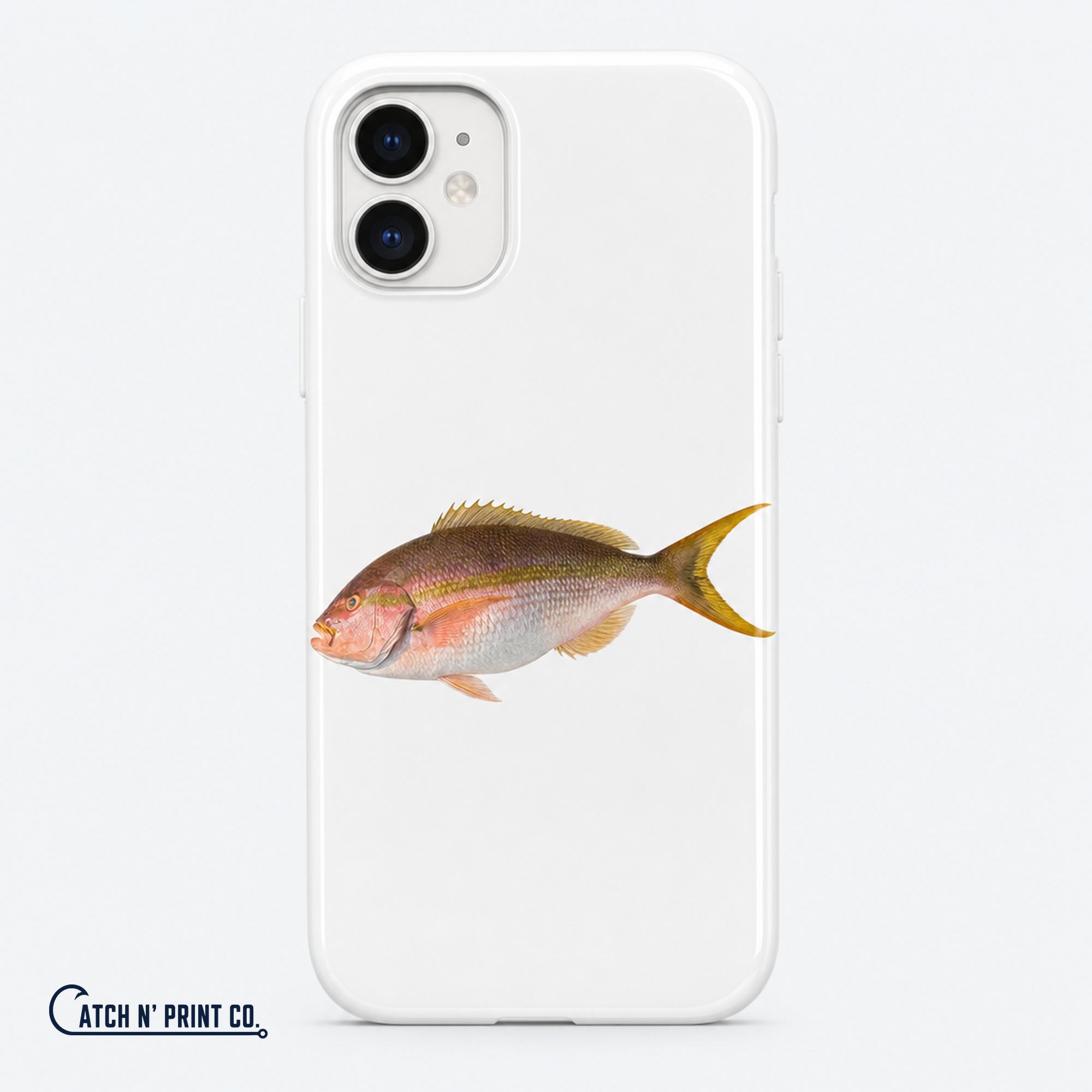 Custom fish print phone case